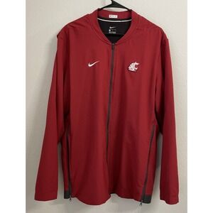 Nike Washington State Cougars Player Issued Jacket Sz Large